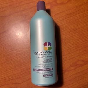 Pureology Strength Cure Shampoo for Damaged Hair Sealed New 1 Liter 33.8 oz